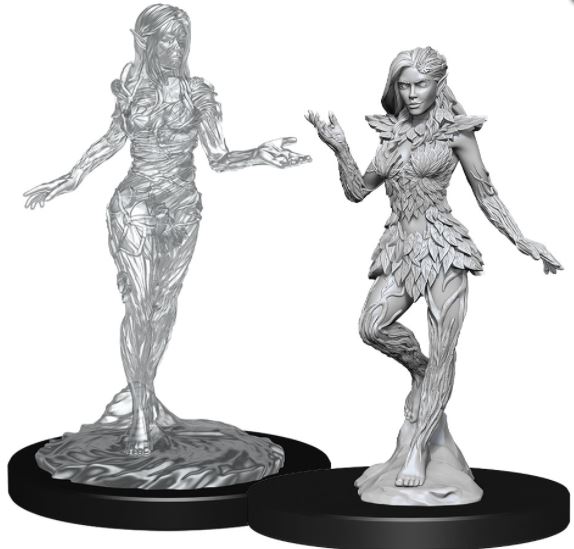 Pathfinder Deep Cuts Unpainted Miniatures: W14 Nymph & Dryad